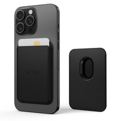 TECH-PROTECT MAGWALLET MAGSAFE UNIVERZALNI MAGNETNI DRŽALNIK ZA KARTICE KARBON