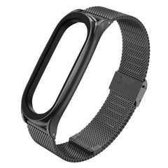 REMENIČEK ZA XIAOMI MI BAND 5 / 6 / 6 NFC DOOP MILANESE LOOP ČRN.