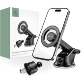 DRŽALNIK ZA AVTO TECH-PROTECT N51 MAGNETIC MAGSAFE NA ARMATURNO PLOŠČO IN VENTILATOR ČRNA