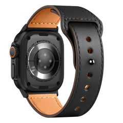 REMENIČEK DOOP NATURALFIT APPLE WATCH 6 / 7 / 8 / 9 / 10 / SE / ULTRA 1 / 2 (44 / 45 / 46 / 49 MM) ČRNA