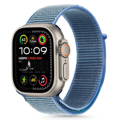 REMENIČEK TECH-PROTECT NYLON APPLE WATCH 6 / 7 / 8 / 9 / 10 / SE / ULTRA 1 / 2 (44 / 45 / 46 / 49 MM) BABY BLUE