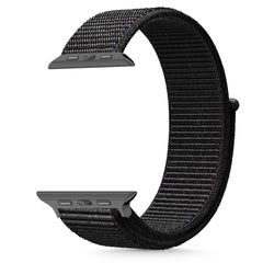 REMENIČEK TECH-PROTECT NYLON APPLE WATCH 6 / 7 / 8 / 9 / 10 / SE / ULTRA 1 / 2 (44 / 45 / 46 / 49 MM) ČRNA