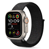 REMENIČEK TECH-PROTECT NYLON APPLE WATCH 6 / 7 / 8 / 9 / 10 / SE / ULTRA 1 / 2 (44 / 45 / 46 / 49 MM) ČRNA