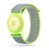 REMENIČEK HEYBAND NYLON ZA OTROKE APPLE AIRTAG LIME