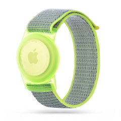 REMENIČEK HEYBAND NYLON ZA OTROKE APPLE AIRTAG LIME
