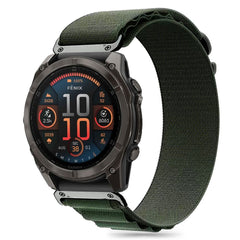 REMENIČEK TECH-PROTECT NYLON ZA GARMIN FENIX 5 / 6 / 6 PRO / 7 / 8 (47 MM) / E OLIVNO ZELENA
