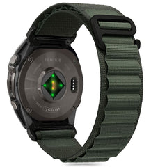 REMENIČEK TECH-PROTECT NYLON ZA GARMIN FENIX 5 / 6 / 6 PRO / 7 / 8 (47 MM) / E OLIVNO ZELENA