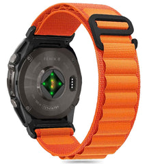 REMENIČEK TECH-PROTECT NYLON ZA GARMIN FENIX 5 / 6 / 6 PRO / 7 / 8 (47 MM) / E ORANŽNA