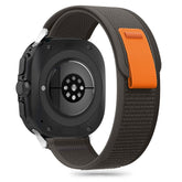 TECH-PROTECT NYLON SAMSUNG GALAXY WATCH ULTRA (47 MM) ČRNA/ORANŽNA