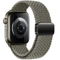REMENIČEK DOOP NYLONMAG APPLE WATCH 6 / 7 / 8 / 9 / 10 / SE / ULTRA 1 / 2 (44 / 45 / 46 / 49 MM) OLIVNO SIVA