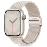 REMENIČEK DOOP NYLONMAG APPLE WATCH 6 / 7 / 8 / 9 / 10 / SE / ULTRA 1 / 2 (44 / 45 / 46 / 49 MM) STARLIGHT