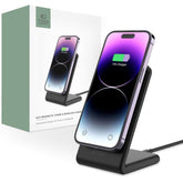 BESŽIČNI POLNILEC TECH-PROTECT QI15W-A23 MAGNETNI MAGSAFE BREŽIČNI POLNILEC ČRNA