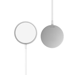 BESŽIČNI POLNILEC TECH-PROTECT QI15W-A25 MAGNETNI MAGSAFE BREZŽIČNI POLNILEC BELE BARVE