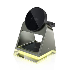 NABOJNI POSTAJ TECH-PROTECT QI15W-A43 3IN1 MAGNETNI MAGSAFE BREZŽIČNI POLNILEC ČRNA