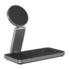 TECH-PROTECT QI15W-A47 3V1 MAGNETSKI MAGSAFE BREZŽIČNI POLNILEC ČRNA