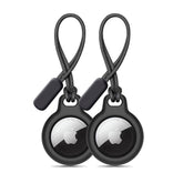 OVITEK TECH-PROTECT ROUGH CHAIN 2-PACK APPLE AIRTAG ČRNA