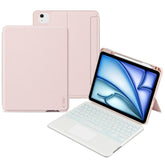 OVITEK S KLAVIATURO ZA IPAD AIR 10.9 4 / 5 / 2020-2022 / 11 6 / 2024 TECH-PROTECT SCMAG PERO ROZA