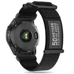 REMENIČEK ZA GARMIN 26MM FENIX 3 / 5X / 3HR / 5X PLUS / 6X / 6X PRO / 7X TECH-PROTECT SCOUT ČRNA