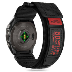 REMENIČEK TECH-PROTECT SCOUT PRO GARMIN FENIX 5 / 6 / 6 PRO / 7 / 8 (47 MM) / ČRNA
