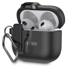 OVITEK TECH-PROTECT SLIM HOOK APPLE AIRPODS 4 ČRNA