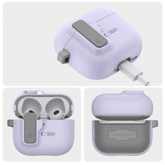 OVITEK TECH-PROTECT SLIM HOOK APPLE AIRPODS 4 LAVANDA