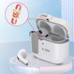 OVITEK TECH-PROTECT SLIM HOOK APPLE AIRPODS 4 BELO