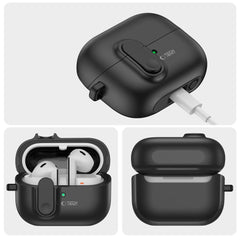 TECH-PROTECT SLIM HOOK SAMSUNG GALAXY BUDS 3 / 3 PRO ČRNA