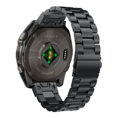 REMENIČEK TECH-PROTECT NERJAVEČE JEKLO GARMIN FENIX 5 / 6 / 6 PRO / 7 / 8 (47 MM) / ČRNA