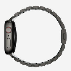 REMENIČEK TECH-PROTECT STEELBAND APPLE WATCH 6 / 7 / 8 / 9 / 10 / SE / ULTRA 1 / 2 (44 / 45 / 46 / 49 MM) ČRNA