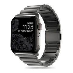 REMENIČEK TECH-PROTECT STEELBAND APPLE WATCH 6 / 7 / 8 / 9 / 10 / SE / ULTRA 1 / 2 (44 / 45 / 46 / 49 MM) ČRNA