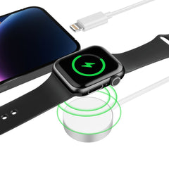 POLNILNIK ZA APPLE WATCH TECH-PROTECT ULTRABOOST 2V1 MAGNETNI POLNILNI & LIGHTNING 150CM BELO