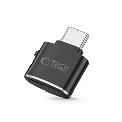 TECH-PROTECT ULTRABOOST TYPE-C DO KARTIČNEGA BRALNIKA MICRO SD/TF ČRNA