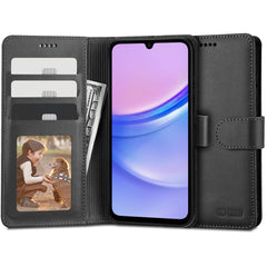 OVITEK ZA KNJIGE TECH-PROTECT WALLET GALAXY A15 4G / 5G ČRN