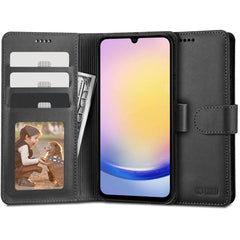 OVITEK ZA KNJIGE TECH-PROTECT WALLET GALAXY A25 5G ČRNÝ