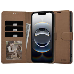 OVITEK TECH-PROTECT WALLET IPHONE 16E RJAVA