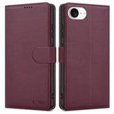OVITEK TECH-PROTECT WALLET IPHONE 16E MULBERRY