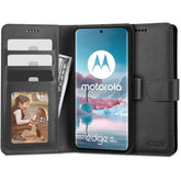 OVITEK ZA KNJIGE TECH-PROTECT WALLET MOTOROLA EDGE 40 NEO ČRNA