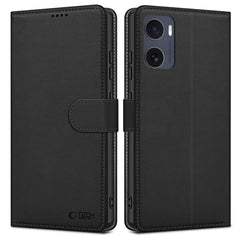 OVITEK TECH-PROTECT WALLET MOTOROLA MOTO G05 / E15 MATTE BLACK