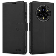 OVITEK TECH-PROTECT WALLET REALME 14 PRO+ PLUS 5G MATTE BLACK