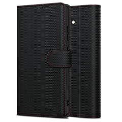 OVITEK TECH-PROTECT WALLET RS GALAXY A56 5G ČRNA/RDEČA