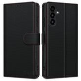 OVITEK TECH-PROTECT WALLET RS GALAXY A56 5G ČRNA/RDEČA