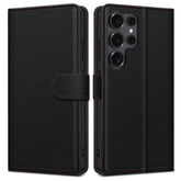 OVITEK TECH-PROTECT WALLET RS GALAXY S25 ULTRA ČRNA/RDEČA