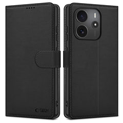 TECH-PROTECT DENARNICA XIAOMI REDMI NOTE 14 4G / LTE MATTE BLACK