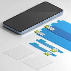 ZAŠČITNI KOMPLET RINGKE 3-V-1 PROTECTOR 2-SET GALAXY Z FLIP 6 JASEN