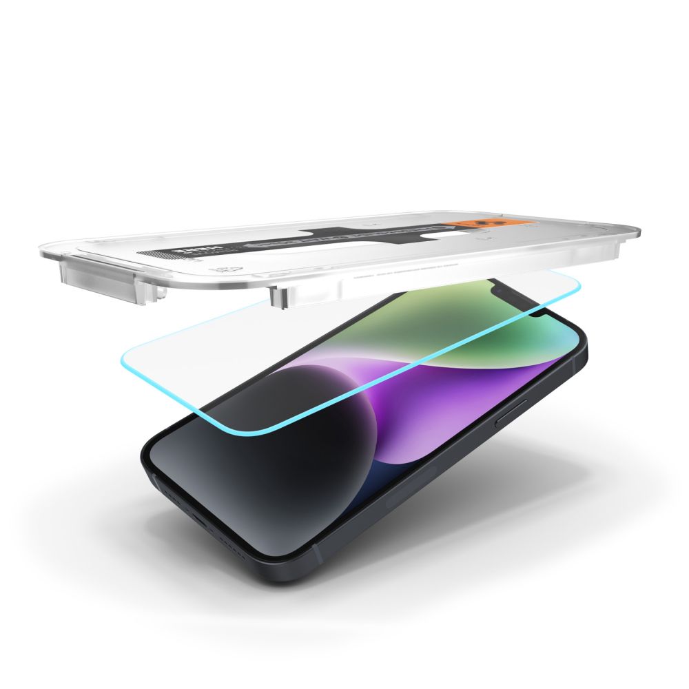 KREPEN STEKLO SPIGEN GLAS.TR "EZ FIT" IPHONE 13 / 13 PRO / 14 / 16E