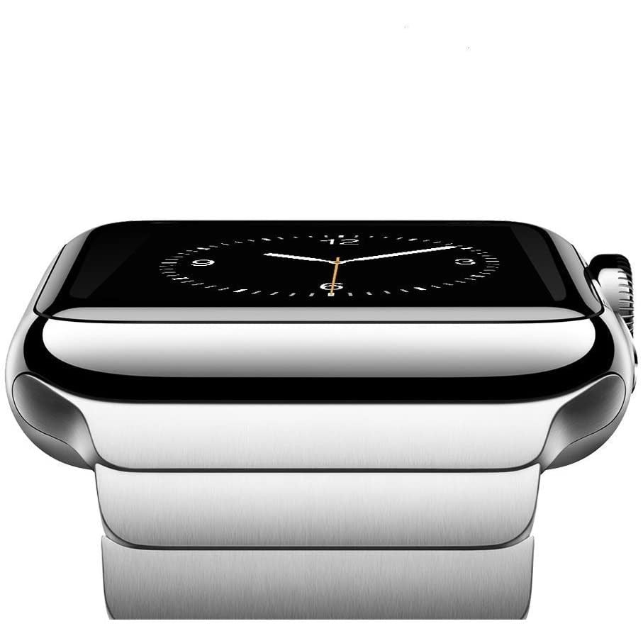 REMENIČEK DOOP LINKBAND APPLE WATCH 4 / 5 / 6 / 7 / 8 / 9 / SE / ULTRA 1 / 2 (42 / 44 / 45 / 49 MM) ČRNA