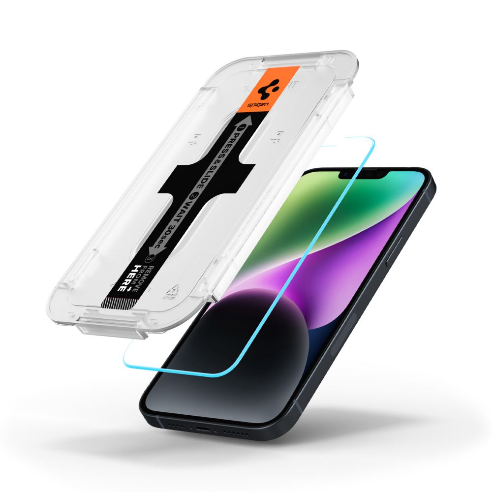 KREPEN STEKLO SPIGEN GLAS.TR "EZ FIT" IPHONE 13 / 13 PRO / 14 / 16E