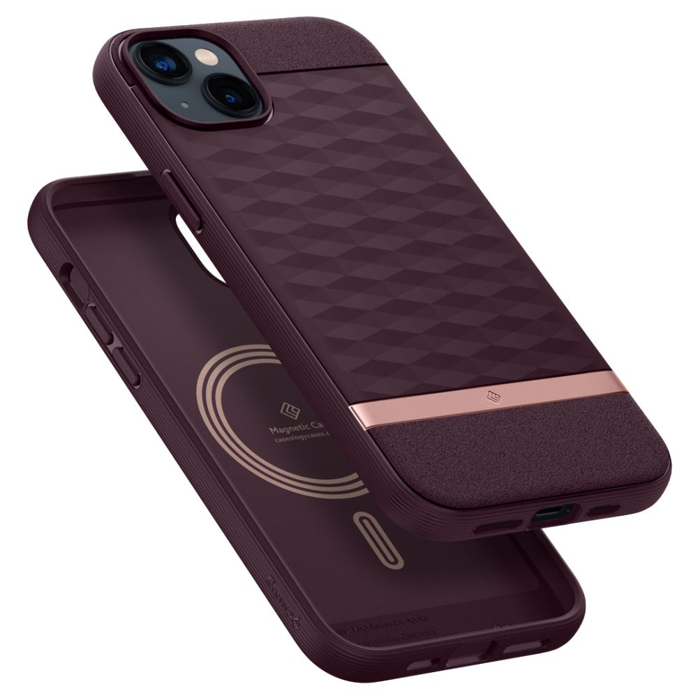 OVITEK CASEOLOGY PARALLAX MAG MAGSAFE IPHONE 14 PLUS BURGUNDY