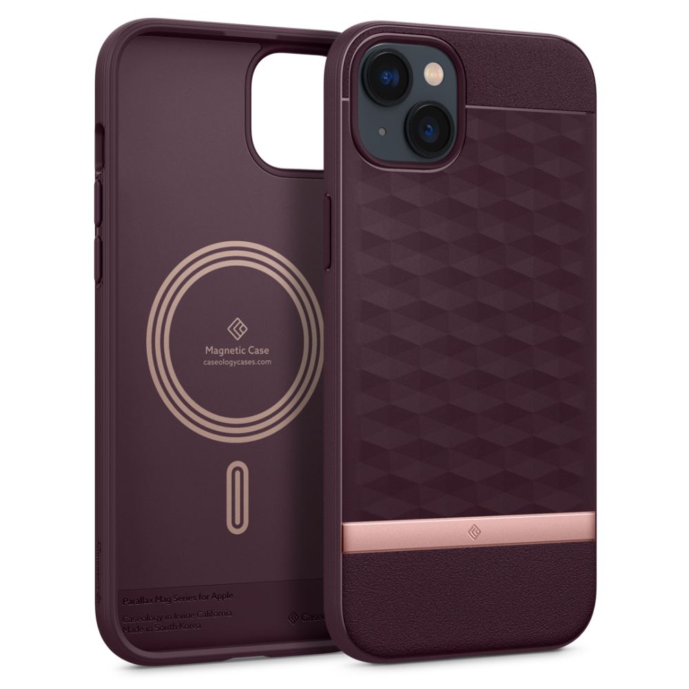 OVITEK CASEOLOGY PARALLAX MAG MAGSAFE IPHONE 14 PLUS BURGUNDY