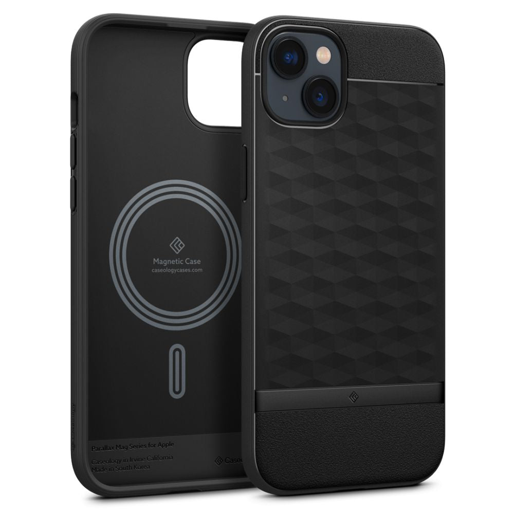 OVITEK CASEOLOGY PARALLAX MAG MAGSAFE IPHONE 14 PLUS MAT ČRN.